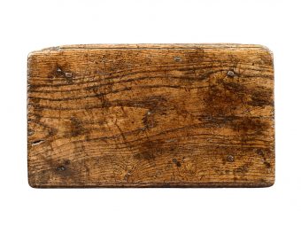 Near Pair of Charles I Oak and Elm Joined Stools, Gloucestershire, circa 1630-1640