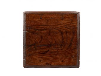 James I / Charles I Oak Low Stool, English, circa 1620-1630