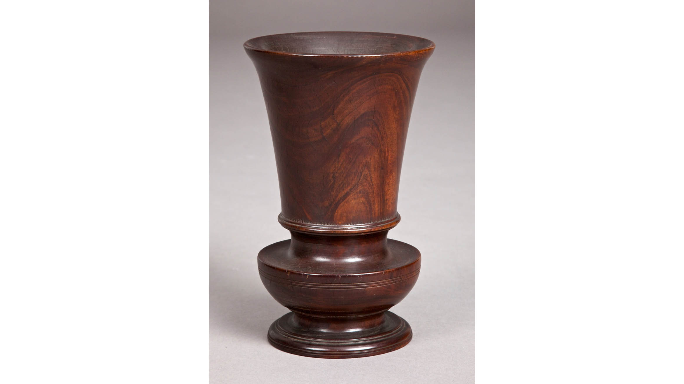 Late 19th Century Lignum Vitae Urn, English, circa 1860-1870