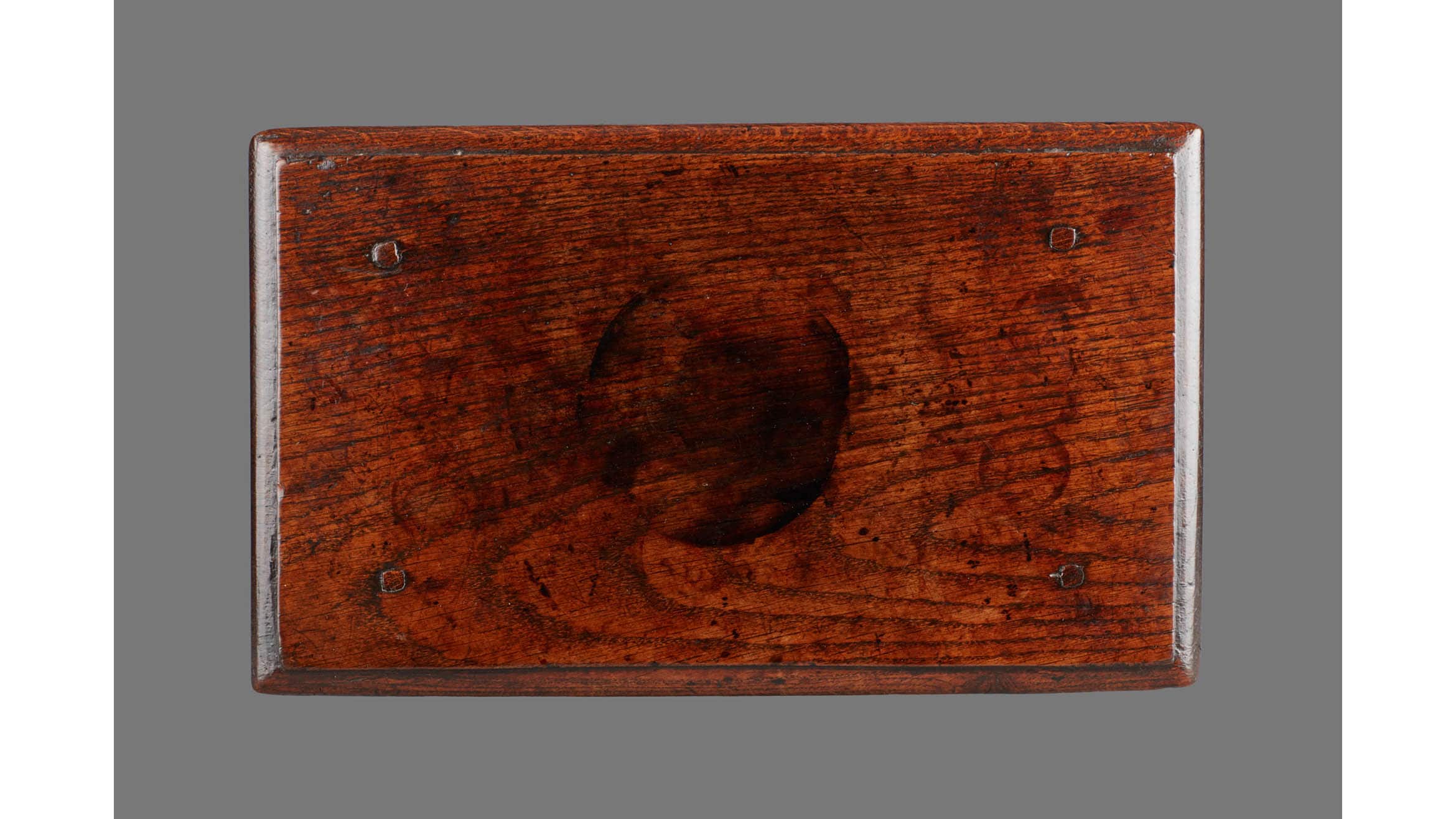 Charles I Oak 'S' Scroll Stool, Gloucesterhire, English, circa 1630