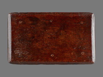 Commonwealth / Charles II Oak Derbyshire Stool, English, circa 1650-1660