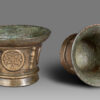 Elizabethan Renaissance Lead Bronze Mortar, English, circa 1580-1600