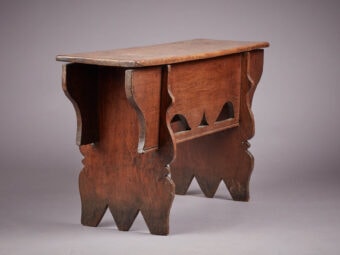 Henry VII Tudor Oak Boarded Bench, English, circa 1530-1540 - Image 3