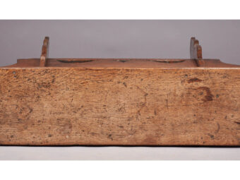 Henry VII Tudor Oak Boarded Bench, English, circa 1530-1540 - Image 6