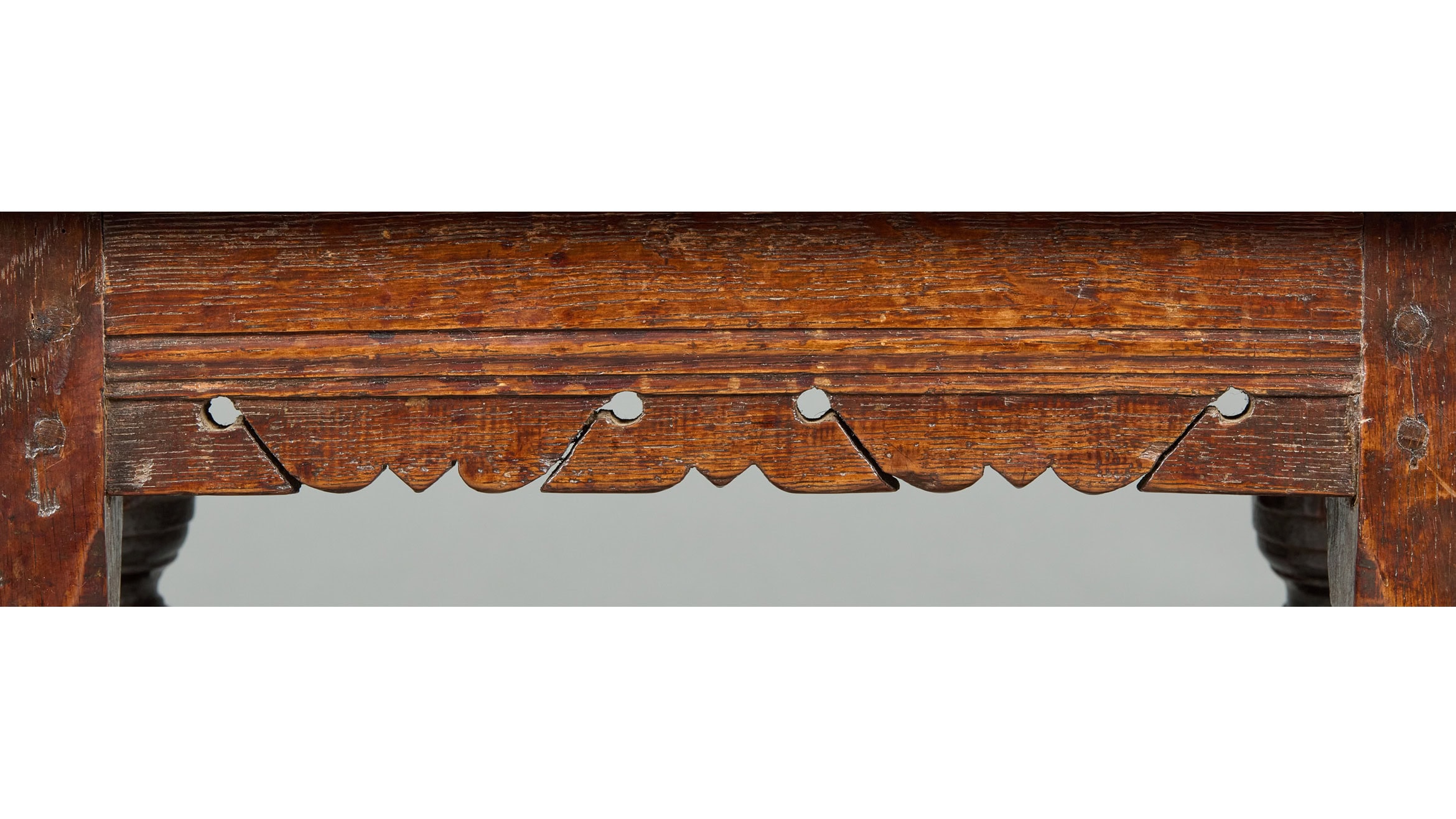 Elizabethan Oak Joined Stool, English, circa 1590–1600 - Image 4