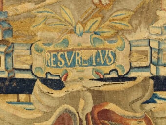 Elizabethan Tapestry ‘Screen’, Brussels, circa 1580 – 1600 - Image 9