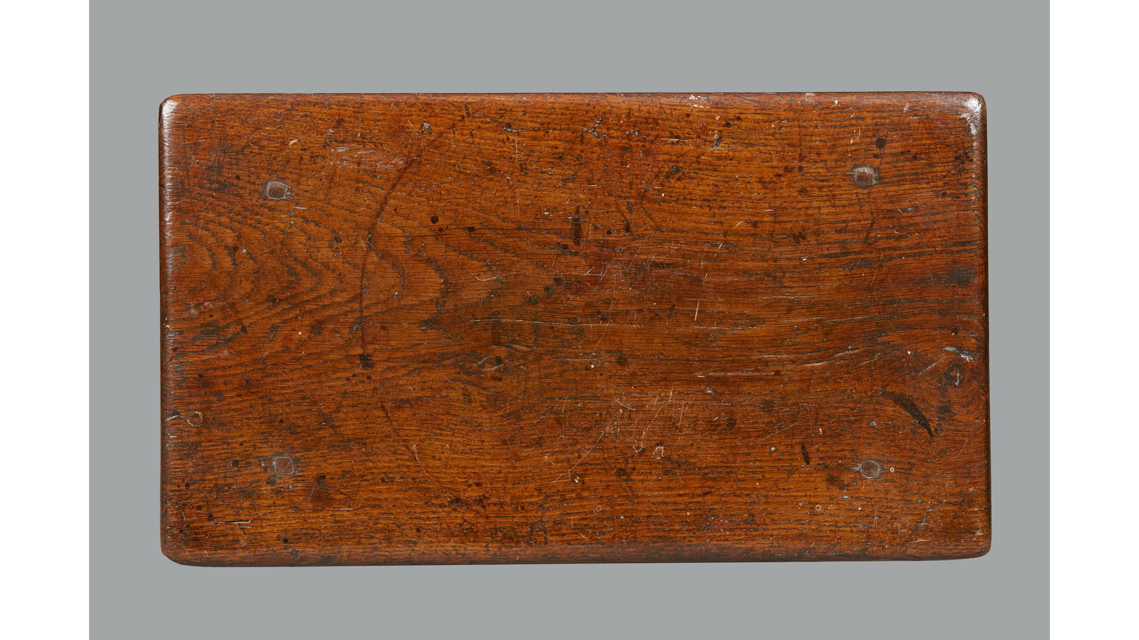 Fine Elizabethan Oak Nulled Frieze Joined Stool, circa 1590-1600 - Image 5