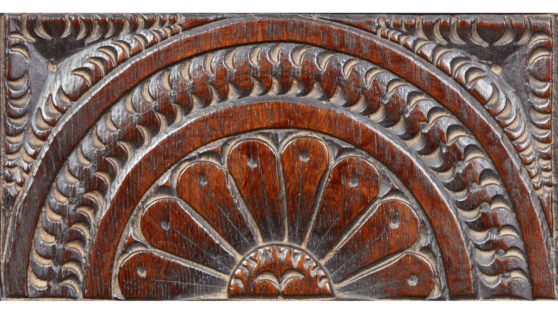 Fine and Rare Elizabethan Oak Caqeuteuse Armchair, Beckham Workshop, Salisbury, circa 1580-1600 - Image 6