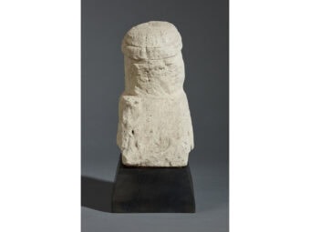 Medieval 13th to 14th Century Limestone Turks Head, French, circa 1250-1350 - Image 5
