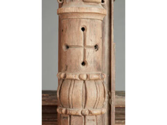 Rare Henry VIII Tudor Overdoor, Nostell Priory, Wynn of Gwydyr and Plas Mawr, North Wales, Dated 1538 - Image 9