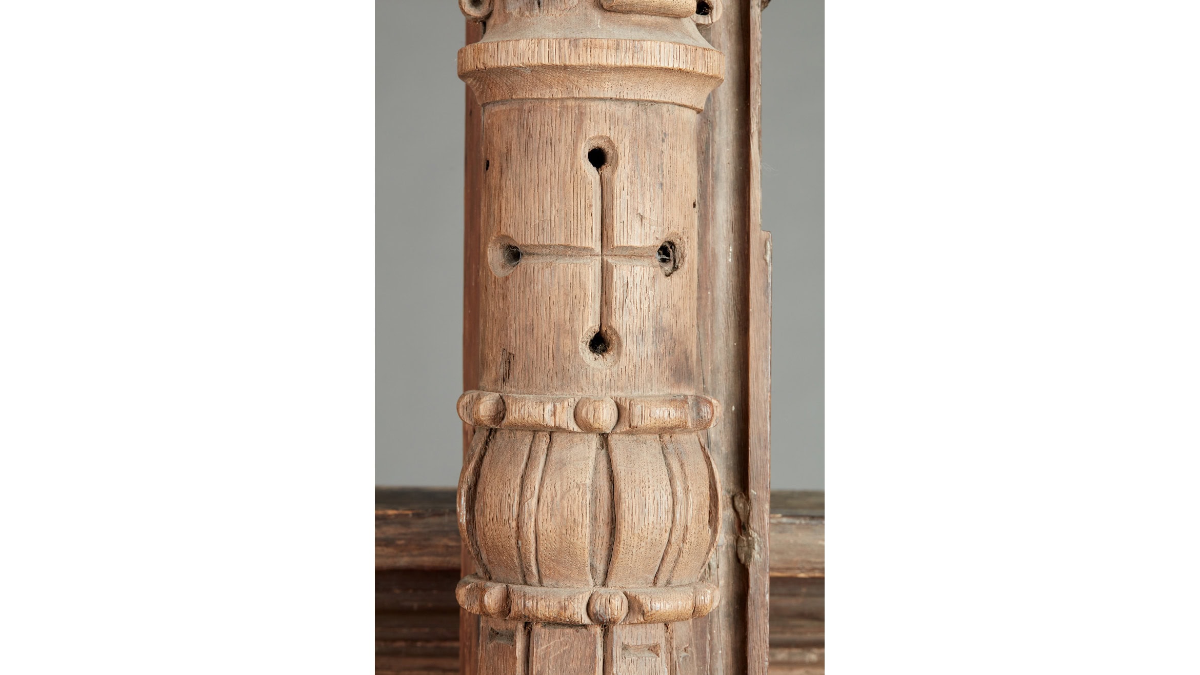 Rare Henry VIII Tudor Overdoor, Nostell Priory, Wynn of Gwydyr and Plas Mawr, North Wales, Dated 1538 - Image 9