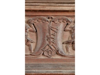 Rare Henry VIII Tudor Overdoor, Nostell Priory, Wynn of Gwydyr and Plas Mawr, North Wales, Dated 1538 - Image 4