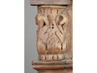 Rare Henry VIII Tudor Overdoor, Nostell Priory, Wynn of Gwydyr and Plas Mawr, North Wales, Dated 1538 - Image 8