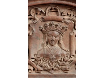 Rare Henry VIII Tudor Overdoor, Nostell Priory, Wynn of Gwydyr and Plas Mawr, North Wales, Dated 1538 - Image 2