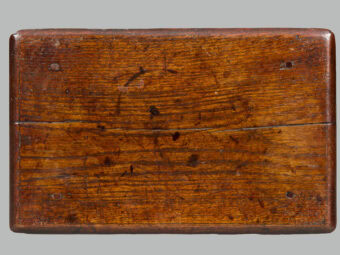 Superb Quality William and Mary Oak Joined Stool, circa 1685 - Image 3