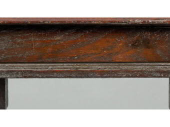 Superb Quality William and Mary Oak Joined Stool, circa 1685 - Image 2